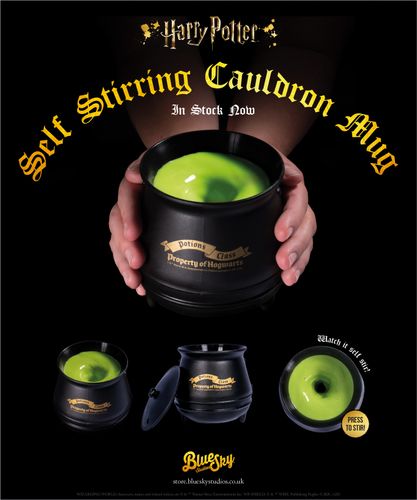 HARRY POTTER SELF STIRRING CAULDRON